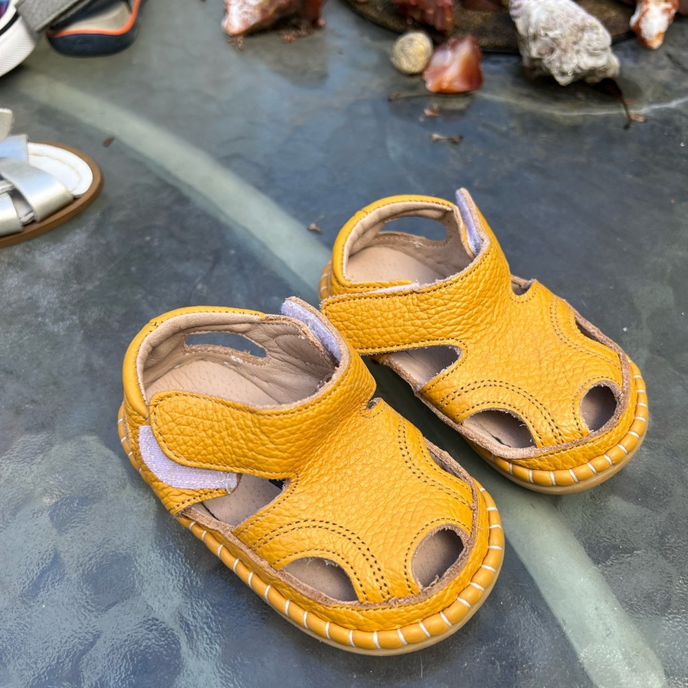 Yellow Toddler/Baby Sandals